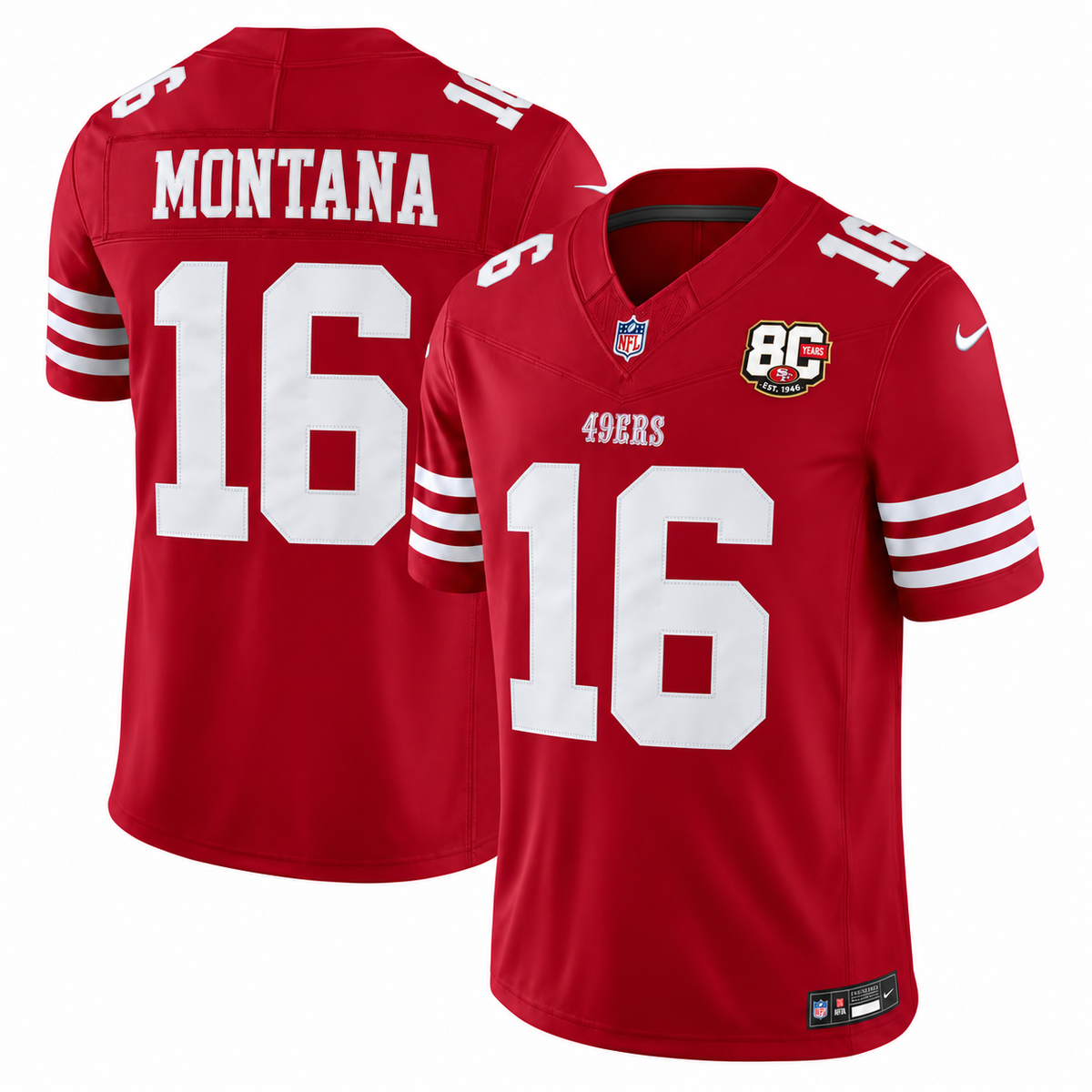 Men's San Francisco 49ers Team Vapor F.U.S.E. Stitched Limited Jersey