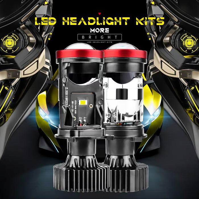 2-piece set🚗Upgrade your ride with the Y7D H4 LED Car Light 6000K 50W 4800LM Conversion Kit for High/Low Beams/Single-Piece Installation💡🔥 No modifications needed—easy installation!