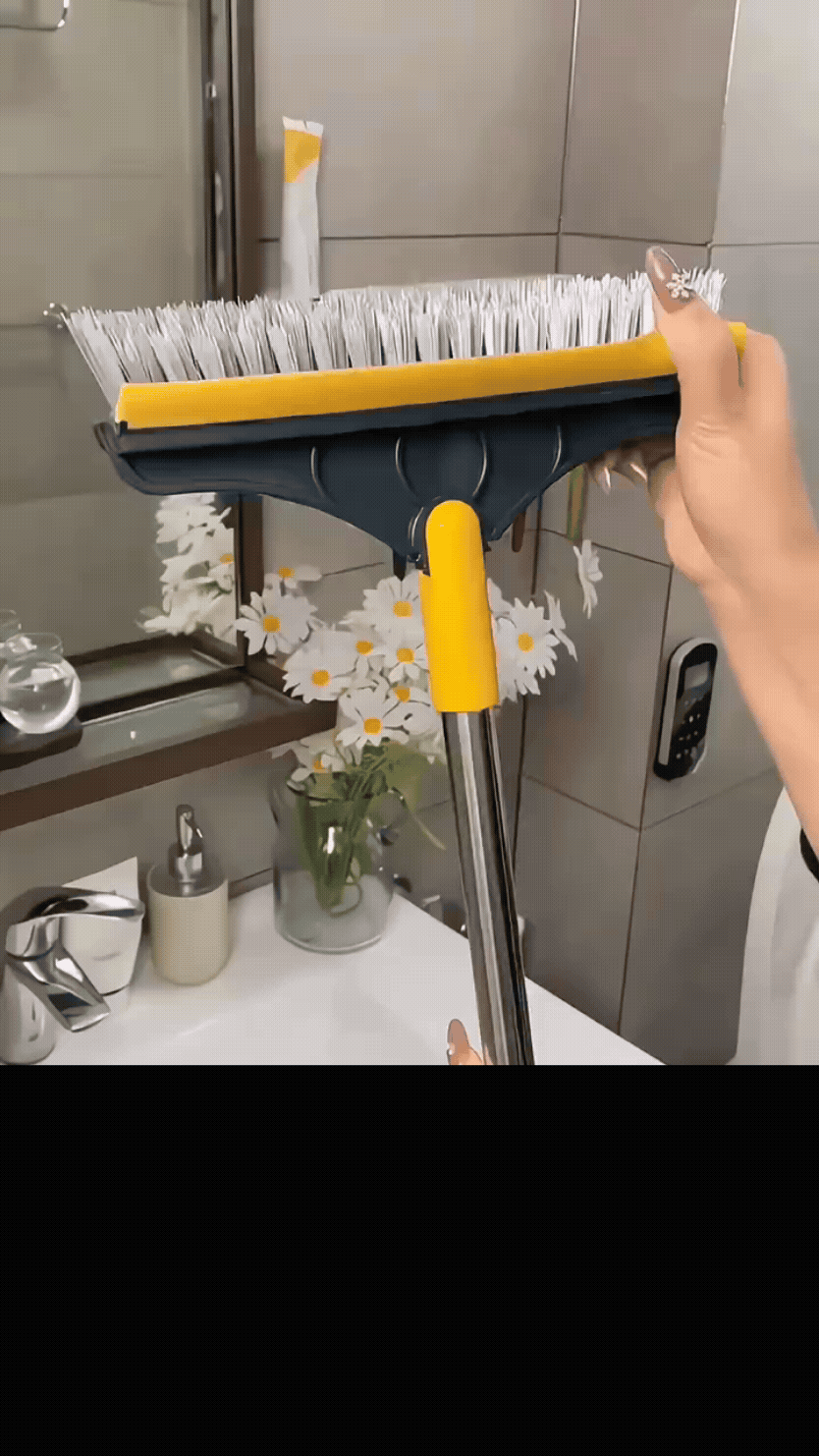 2-in-1 Floor Brush – Deep Cleaning for Corners & Joints