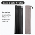 2.0m Shade Cloth Pole Set (2 PCS)