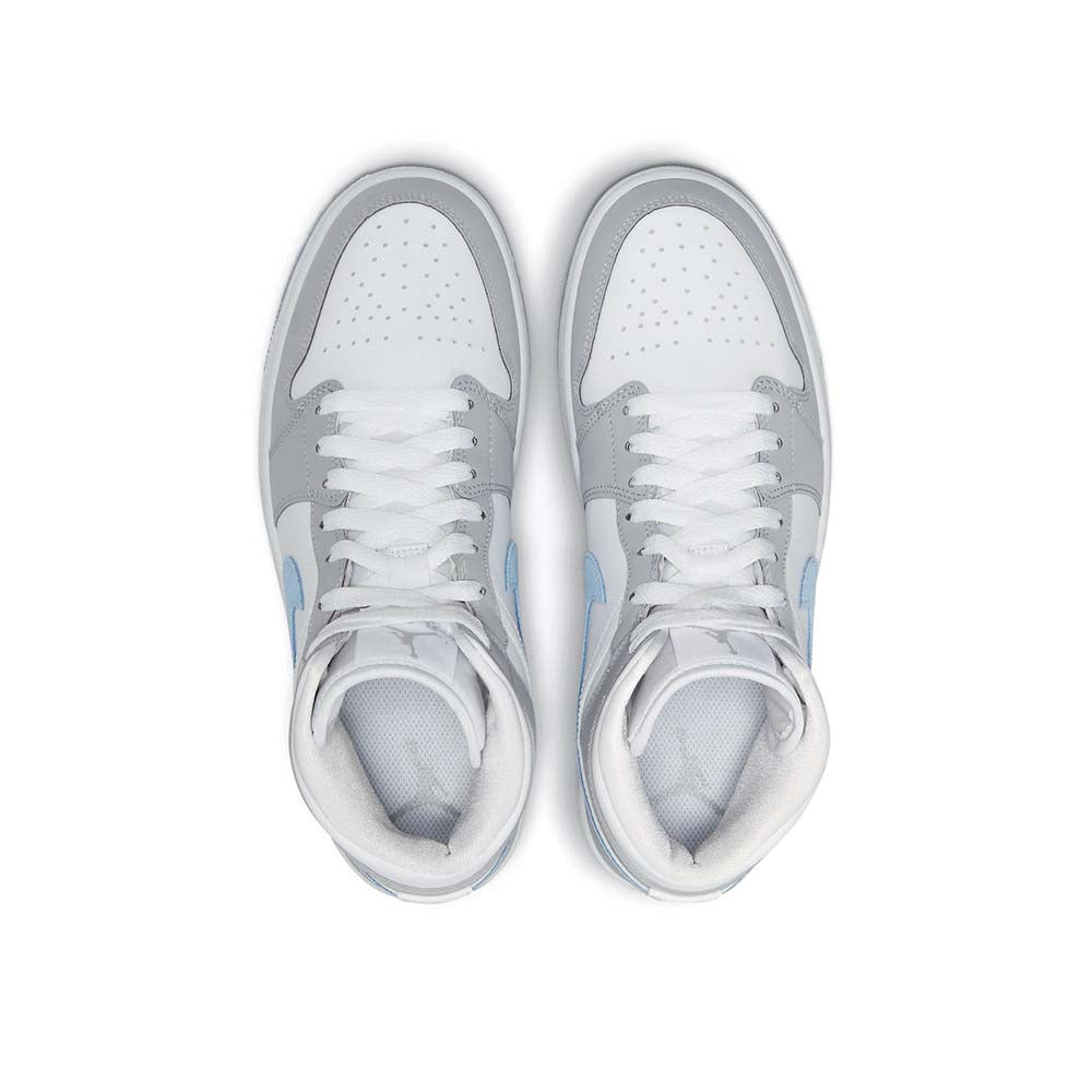 Air Jordan 1 Mid WMNS "Wolf Grey Aluminum"