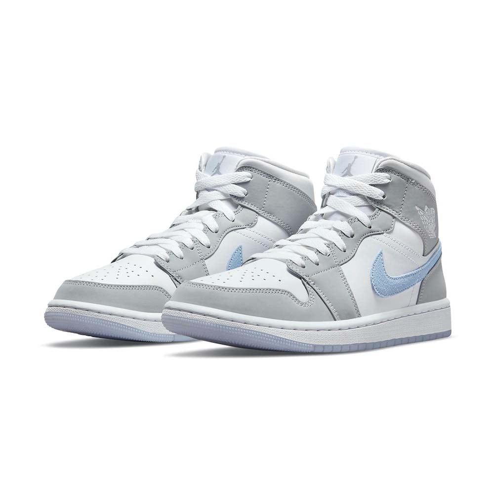 Air Jordan 1 Mid WMNS "Wolf Grey Aluminum"