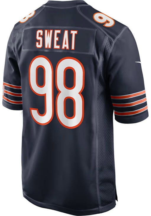 Montez Sweat Chicago Bears Navy Blue Home Football Jersey