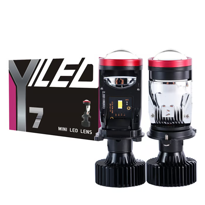 2-piece set🚗Upgrade your ride with the Y7D H4 LED Car Light 6000K 50W 4800LM Conversion Kit for High/Low Beams/Single-Piece Installation💡🔥 No modifications needed—easy installation!