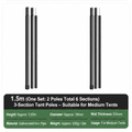 1.5m Shade Cloth Pole Set (2 PCS)