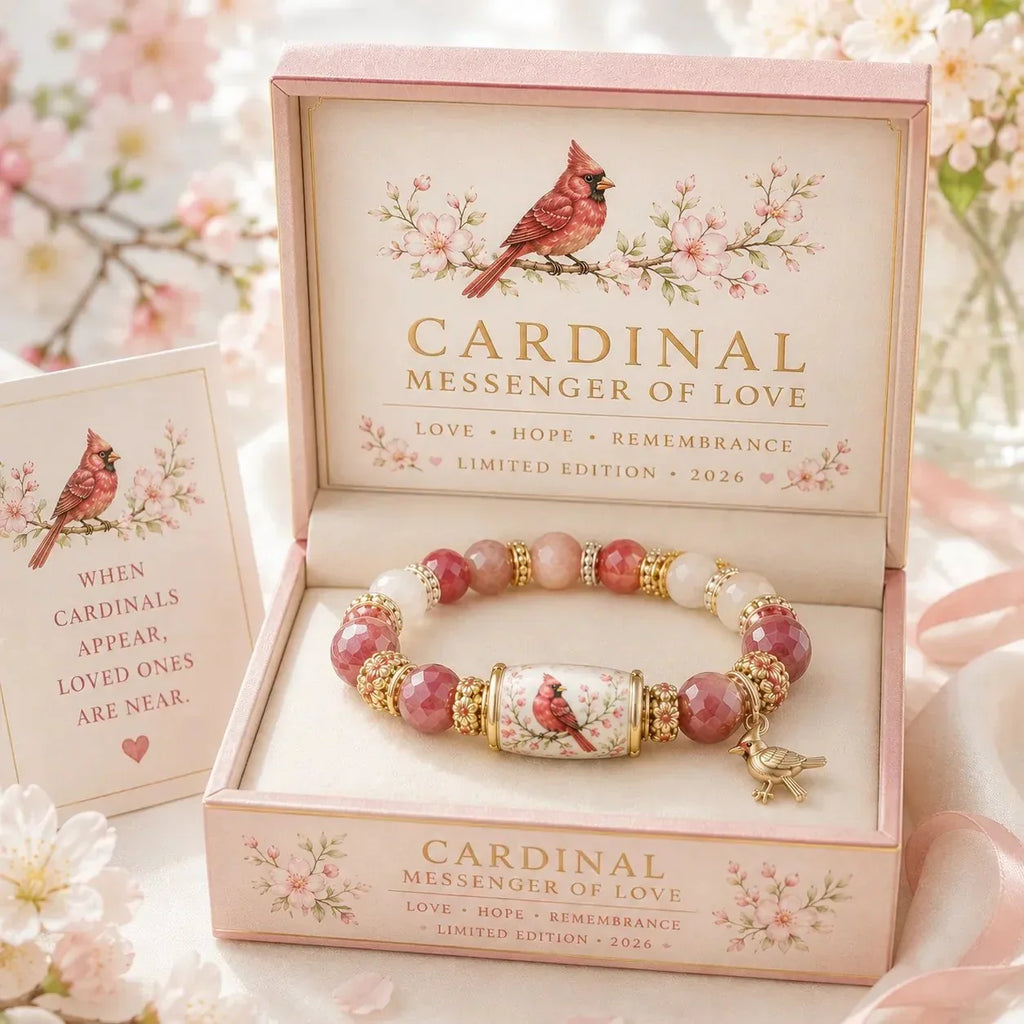 2026 Limited Edition Bracelet💜Love, Remembrance & Cardinal Blessings🌸🕊️