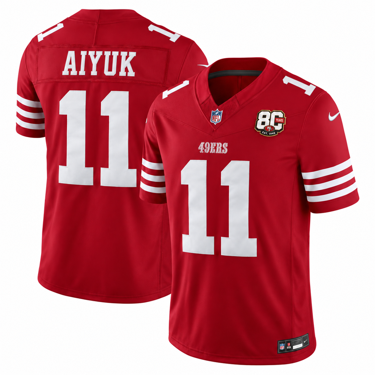 Men's San Francisco 49ers Team Vapor F.U.S.E. Stitched Limited Jersey