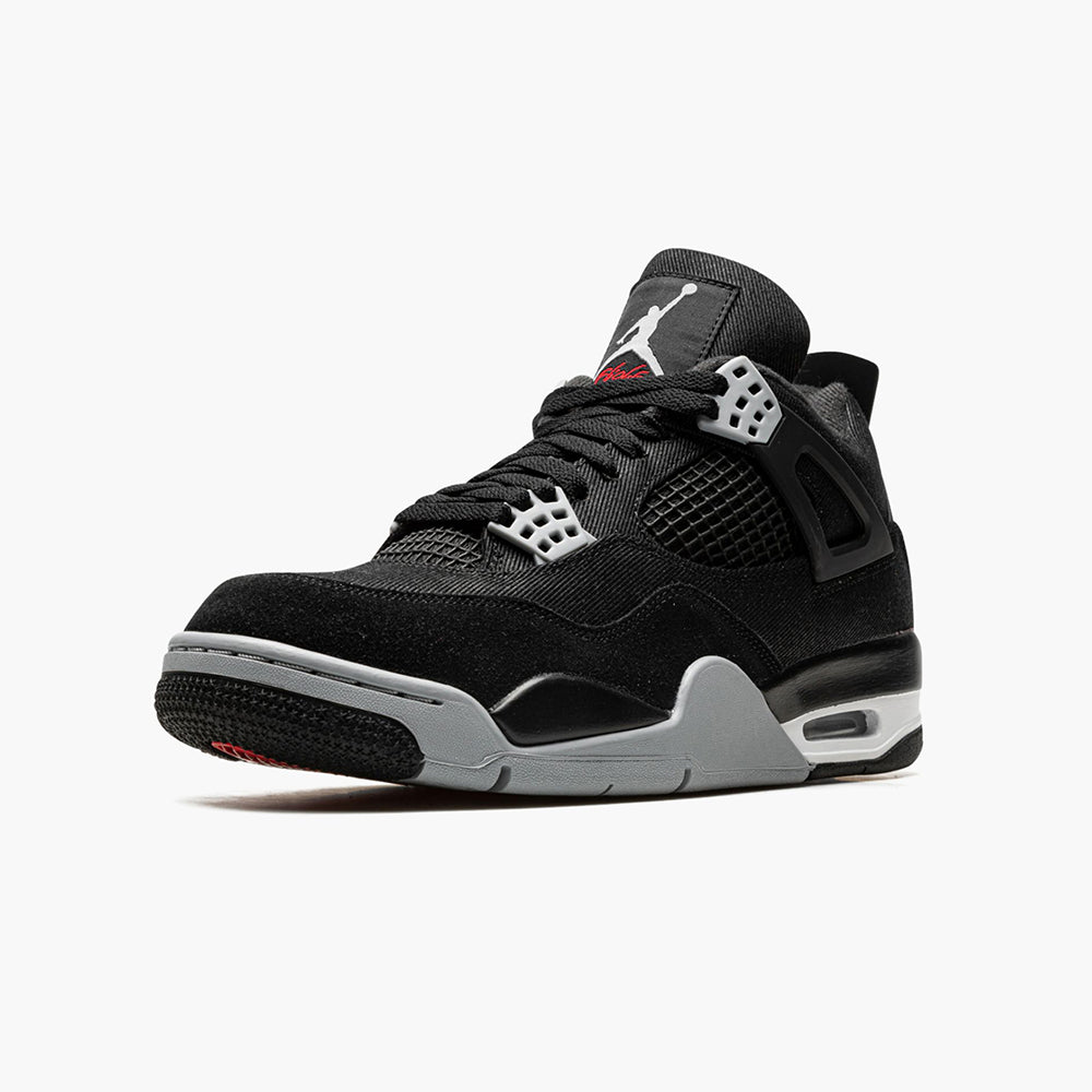 AIR JORDAN 4 "Black Canvas"