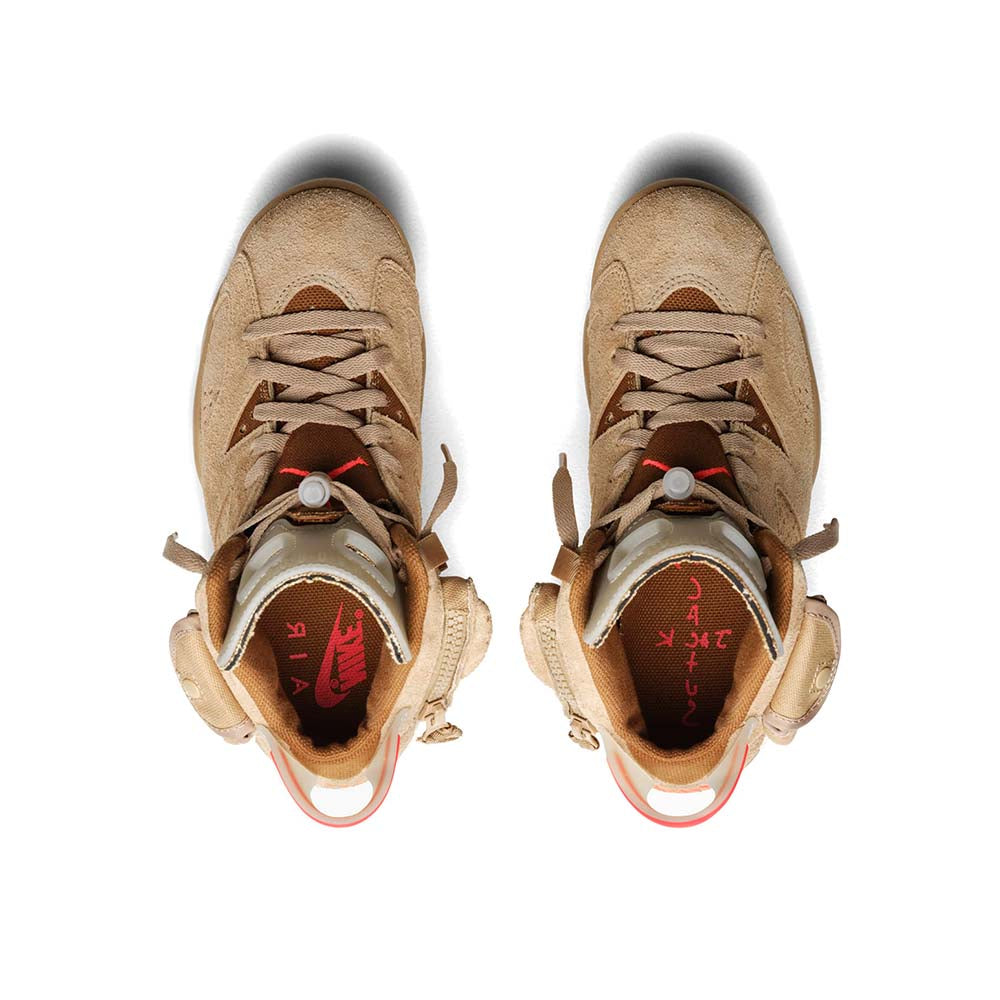 Travis Scott x Air Jordan 6 Retro 'British Khaki'