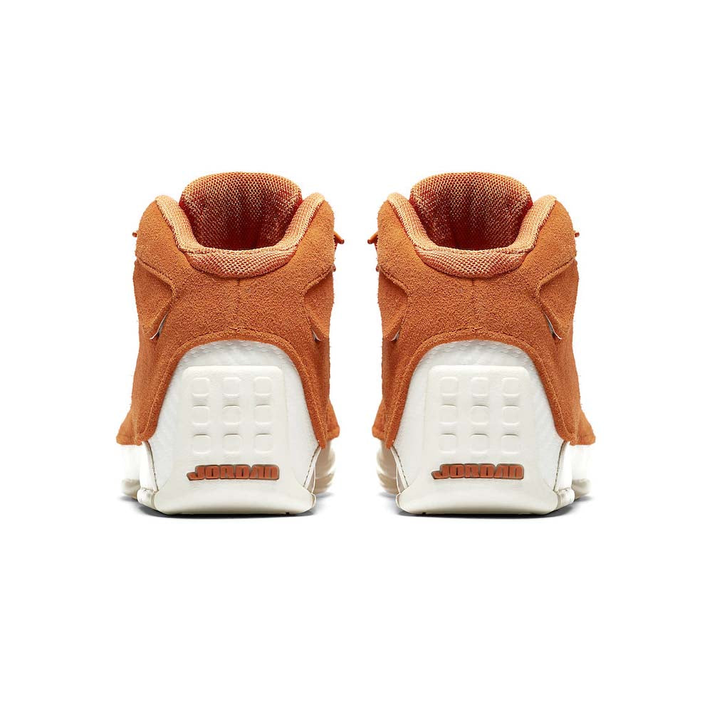 Air Jordan 18 "Suede Pack - Campfire Orange"