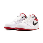 AIR JORDAN 1 LOW "White University Red Black"