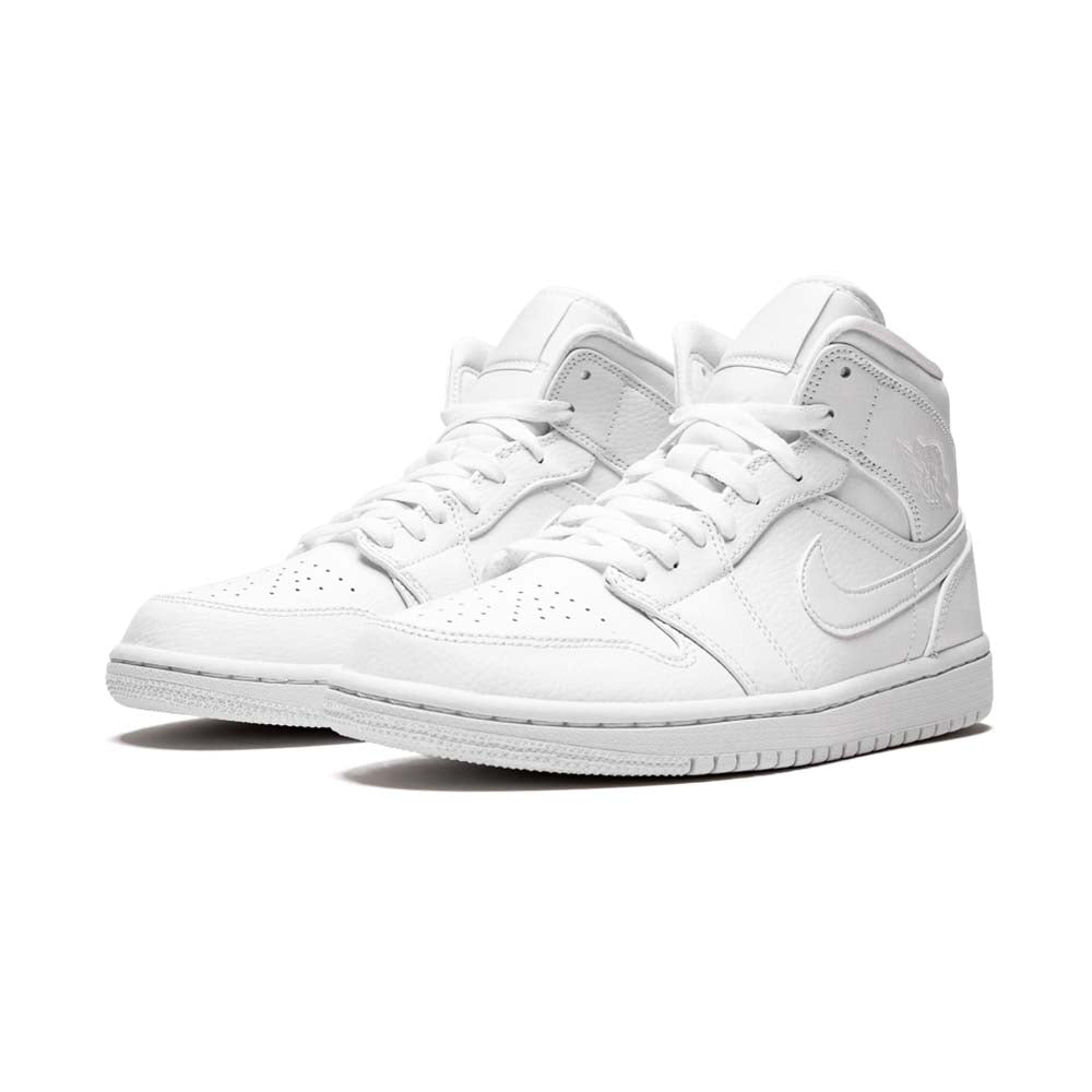 Air Jordan 1 Mid "Triple White"