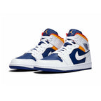 Jordan Air Jordan 1 Mid 'White Deep Royal Blue'