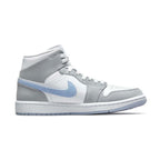 Air Jordan 1 Mid WMNS "Wolf Grey Aluminum"