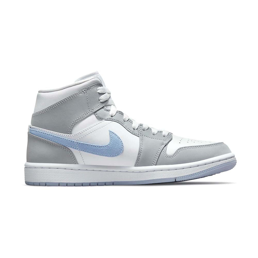 Air Jordan 1 Mid WMNS "Wolf Grey Aluminum"