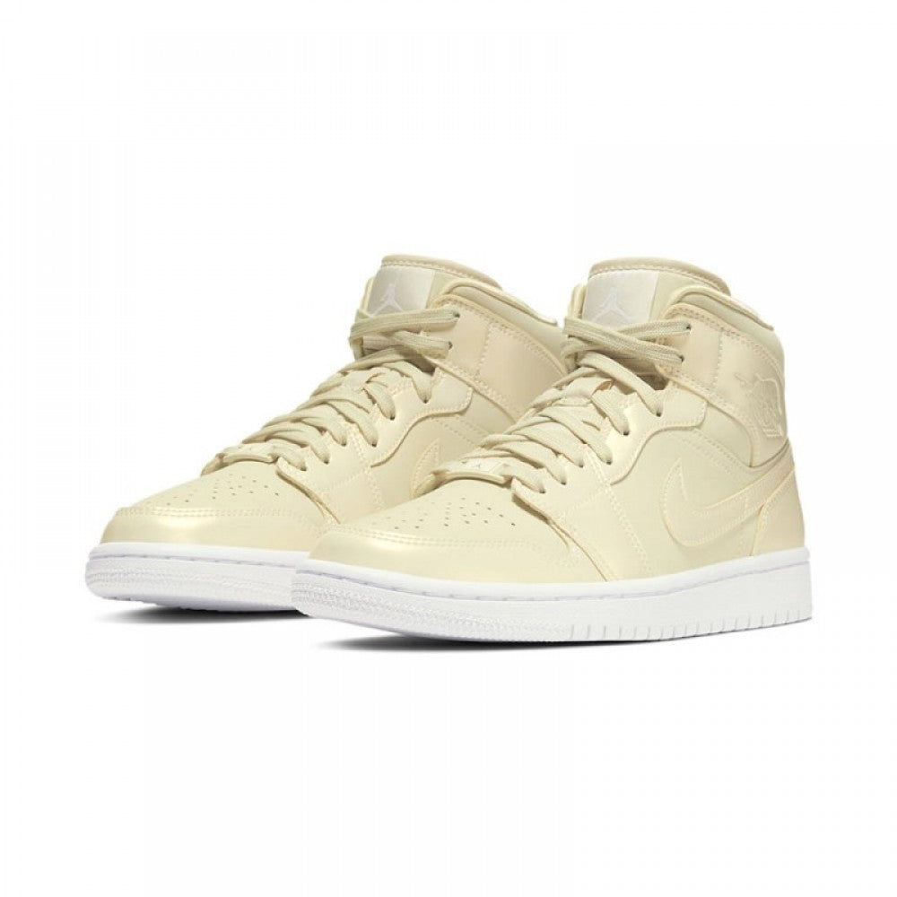 WMNS AIR JORDAN 1 MID 'LEMON YELLOW'