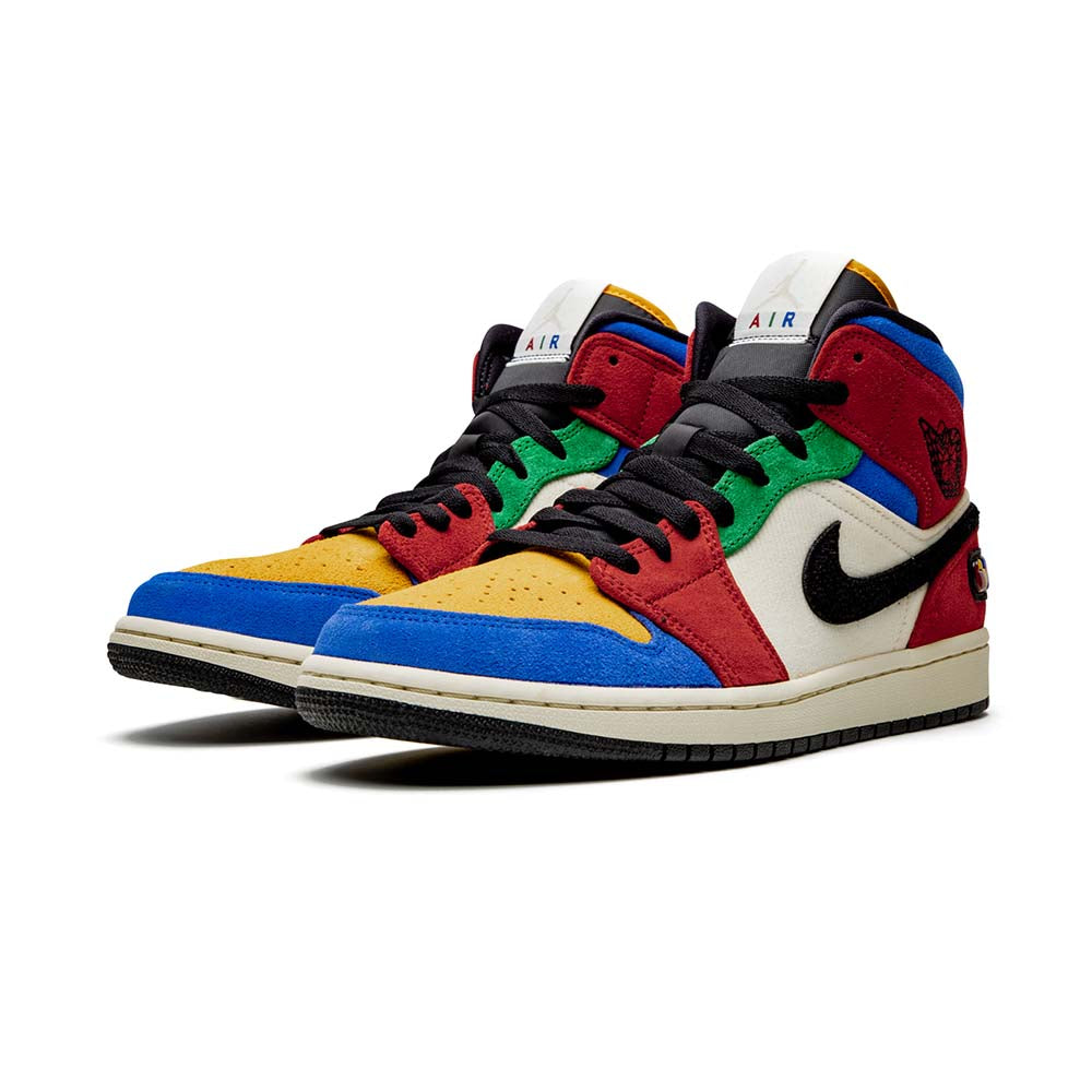 Air Jordan 1 Mid "Blue The Great - Fearless"