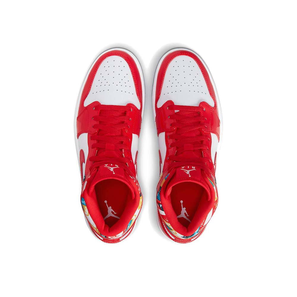 Air Jordan 1 Mid "Red Patent"