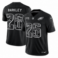 Men’s Saquon Barkley #26 Philadelphia Eagles Salute to Service Football Fan Jersey – Black