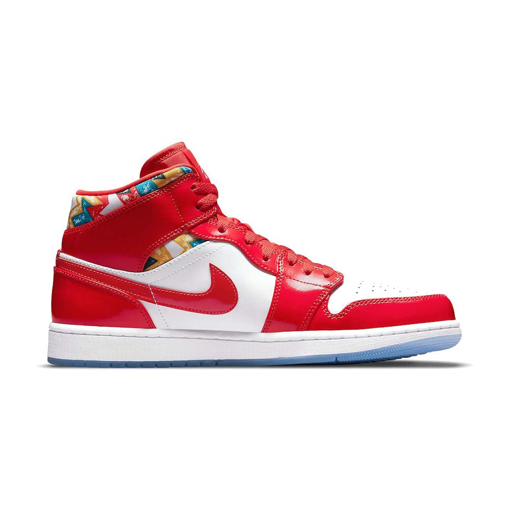 Air Jordan 1 Mid "Red Patent"