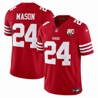 Men's Jordan Mason San Francisco 49ers Team Vapor F.U.S.E. Stitched Limited Jersey