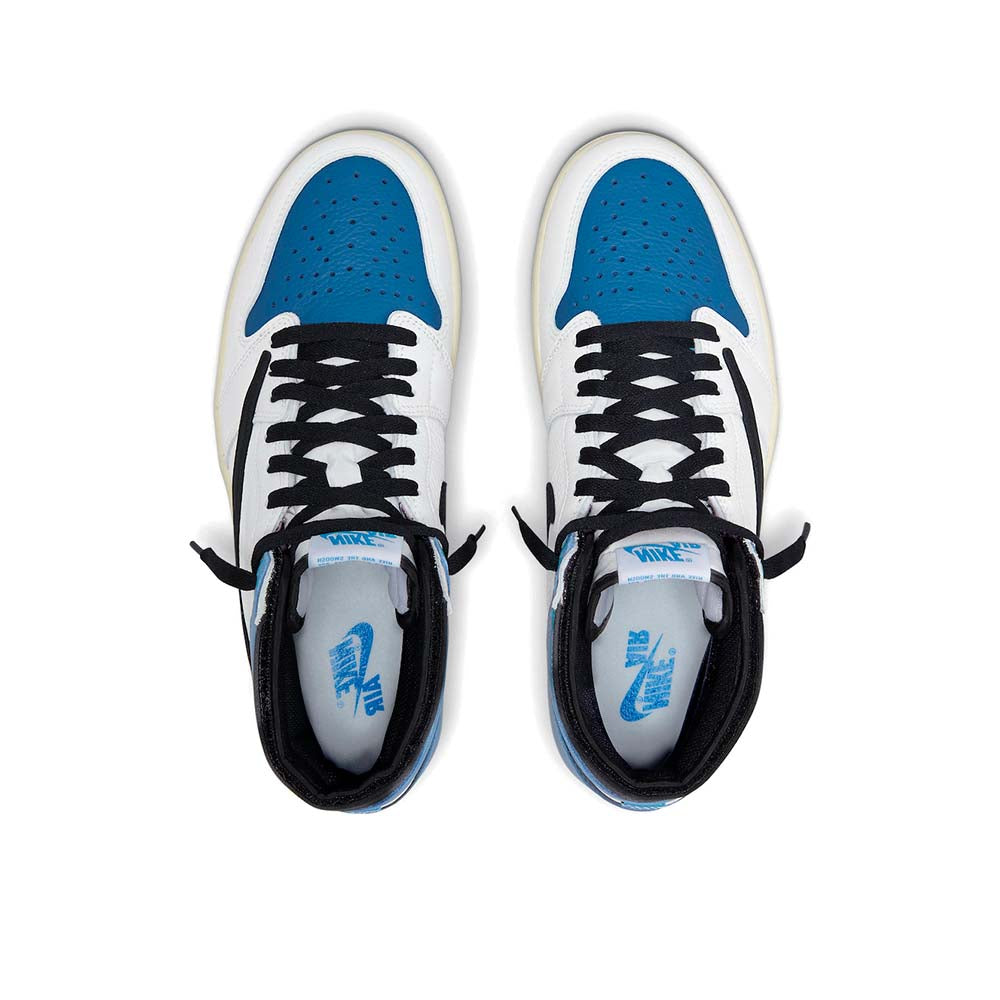 Travis Scott x Fragment x Air Jordan 1 High OG SP "Military Blue"