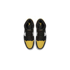 Air Jordan 1 Mid Yellow Toe Black