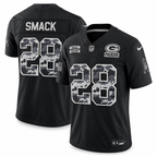 Men's Trey Smack Green Bay Packers 2026 Salute to Service Stitched Limited Jersey - Black