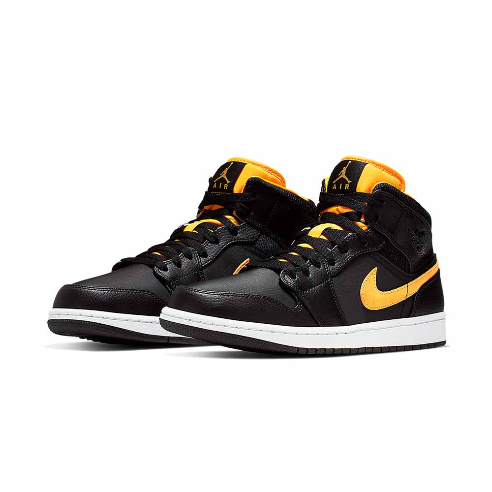 Jordan Air Jordan 1 Mid 'Black/University Gold'