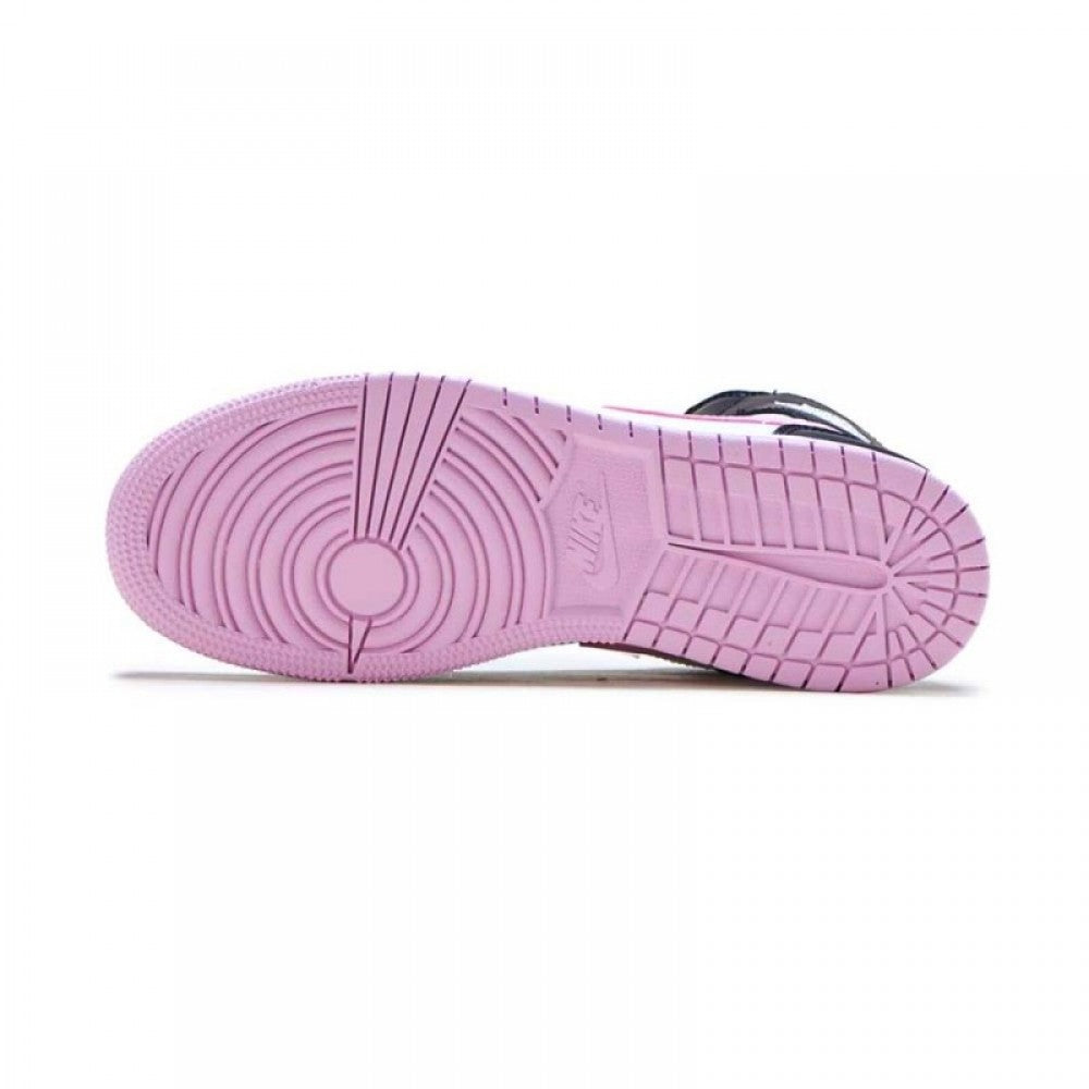 AIR JORDAN 1 MID GS 'WHITE LIGHT ARCTIC PINK'