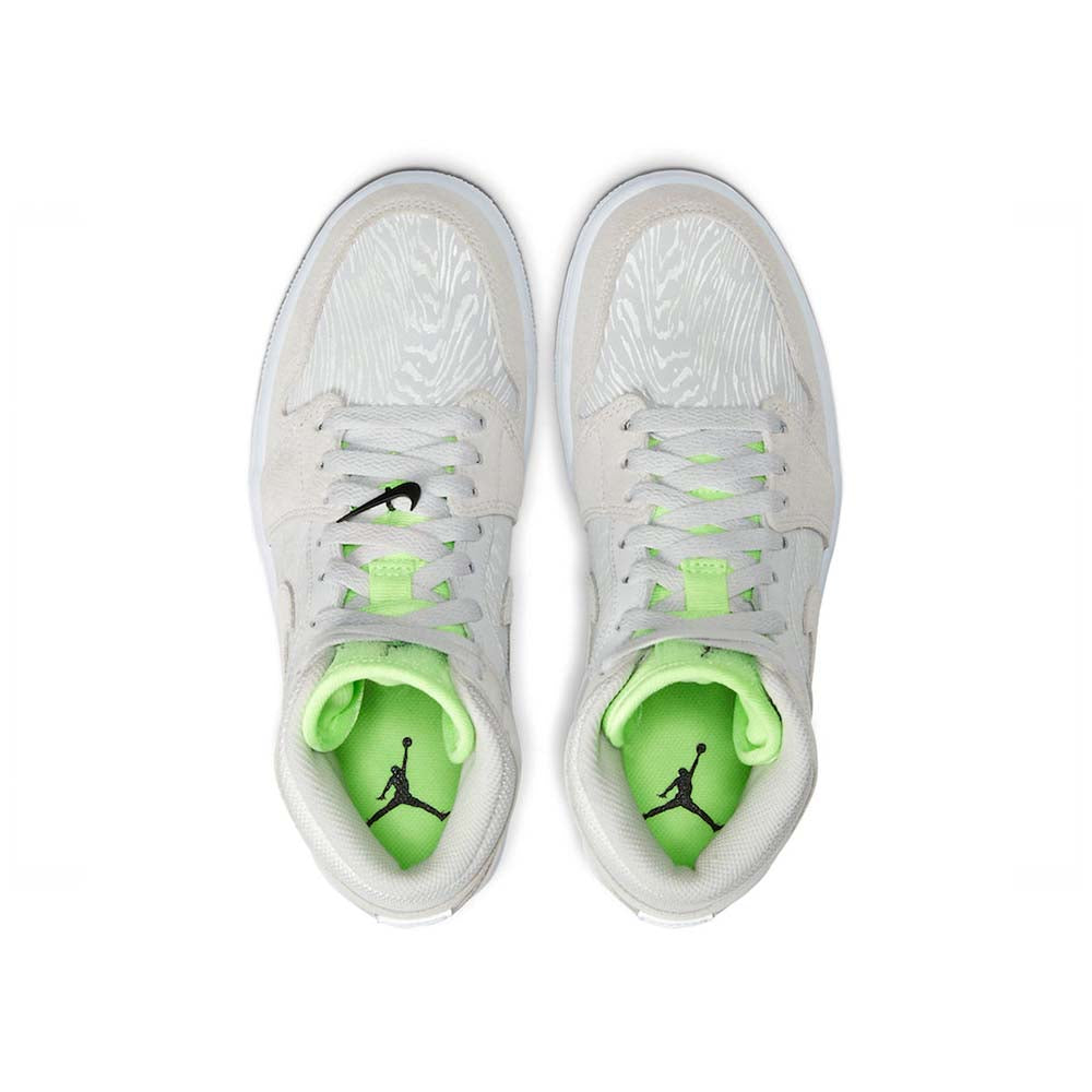 Wmns Air Jordan 1 Mid 'Ghost Green'