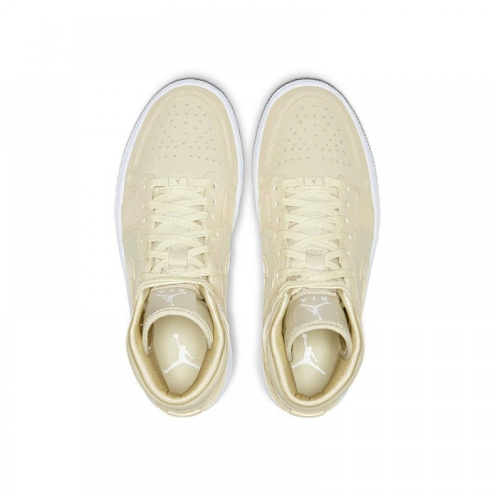 WMNS AIR JORDAN 1 MID 'LEMON YELLOW'