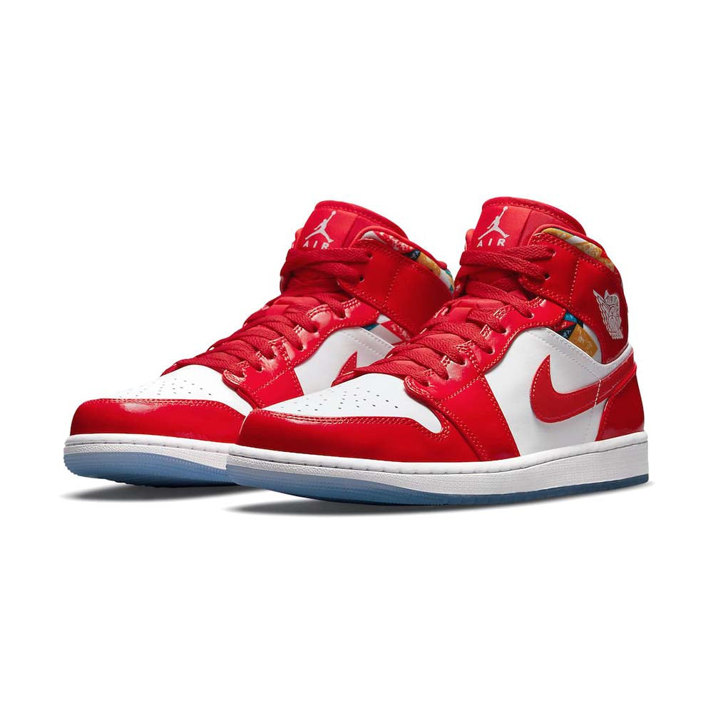 Air Jordan 1 Mid "Red Patent"