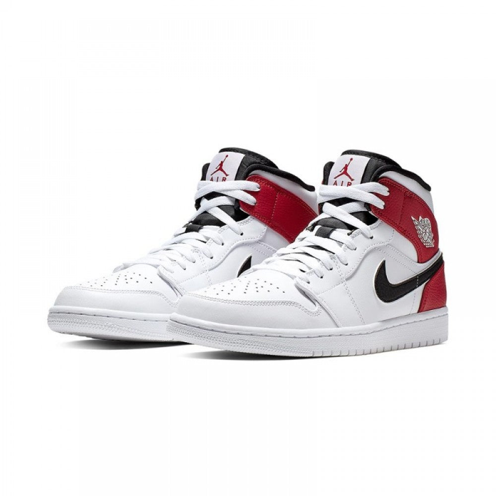 AIR JORDAN 1 MID 'WHITE CHICAGO'