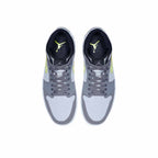 Jordan Air Jordan 1 Mid 'Grey Volt'