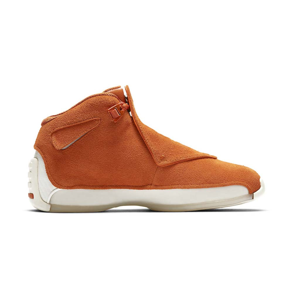 Air Jordan 18 "Suede Pack - Campfire Orange"