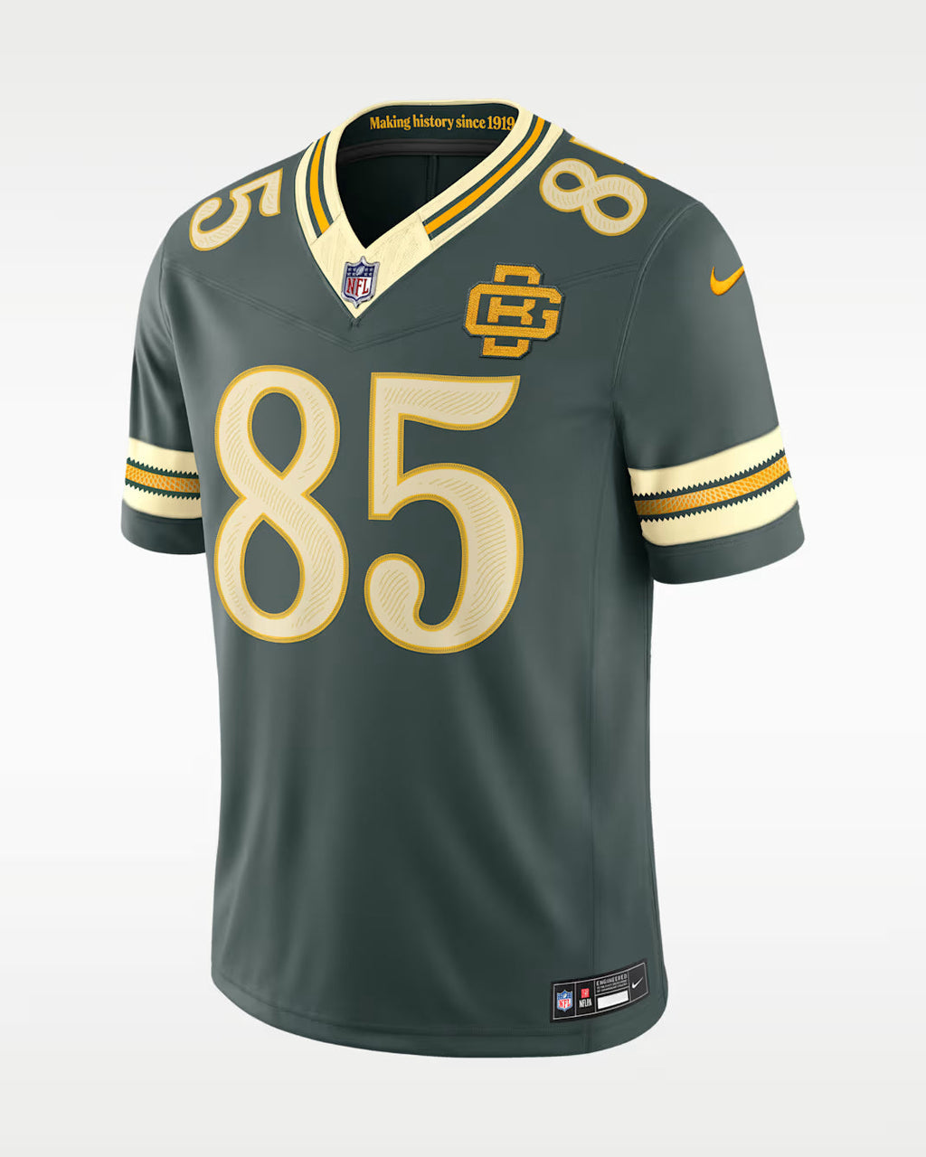 Men's Packers Green 2026 “Rivalries” Vapor Limited Stitched Jersey All Player