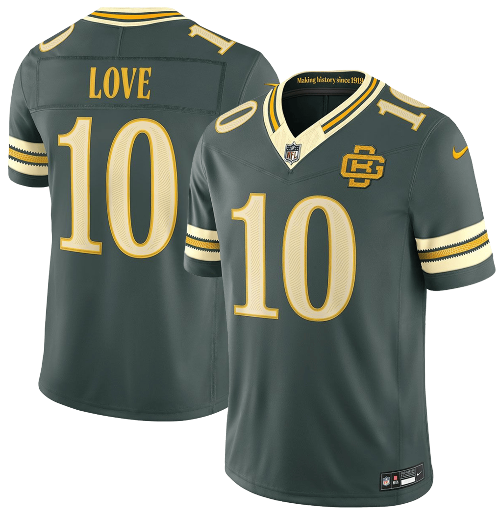 Men's Packers Green 2026 “Rivalries” Vapor Limited Stitched Jersey All Player