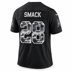 Men's Trey Smack Green Bay Packers 2026 Salute to Service Stitched Limited Jersey - Black