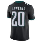 Men's Brian Dawkins Black Philadelphia Eagles Alternate Game Retired Player Limited Jersey