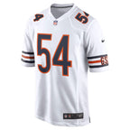 Men's Chicago Bears Brian Urlacher White Retired Player Game Jersey