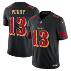Brock Purdy San Francisco 49ers Rivalries Collection Stitched Limited Jersey - Black