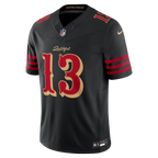Brock Purdy San Francisco 49ers Rivalries Collection Stitched Limited Jersey - Black