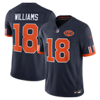 Caleb Williams Chicago Bears 2026 Rivalries Collection Stitched Limited Jersey - Navy