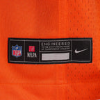 Men's Caleb Williams Orange Chicago Bears Alternate Player Game Jersey