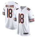 Men's Caleb Williams White Chicago Bears First Round Pick Player Game Jersey