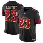 Christian McCaffrey San Francisco 49ers Rivalries Collection Stitched Limited Jersey - Black