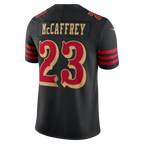 Christian McCaffrey San Francisco 49ers Rivalries Collection Stitched Limited Jersey - Black