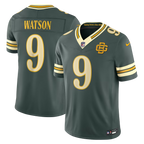 Men's Christian Watson Green Bay Packers 2026 Rivalries Collection Stitched Limited Jersey - Green