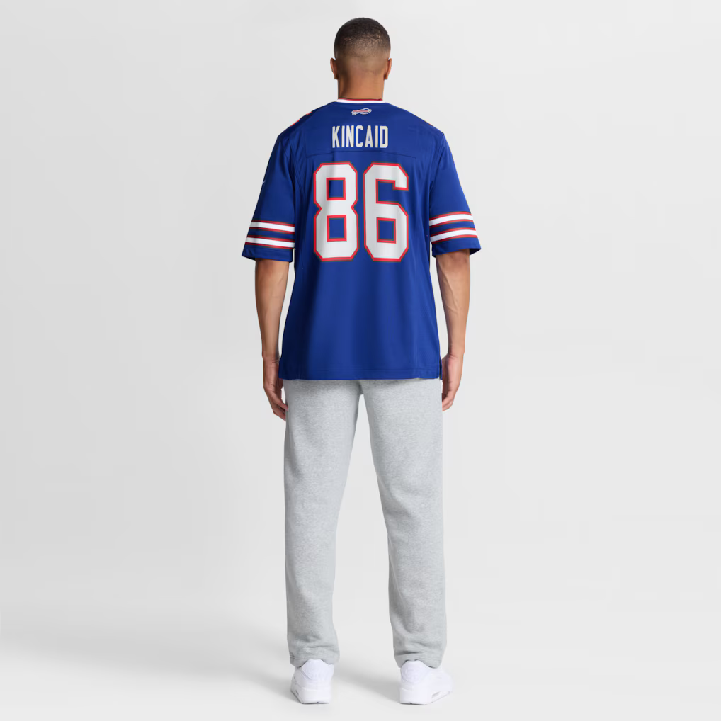 Men's Buffalo Bills Dalton Kincaid Royal Game Jersey